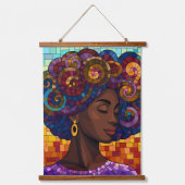 ウォールアートとデコ 吊り下げ型タペストリー (正面)