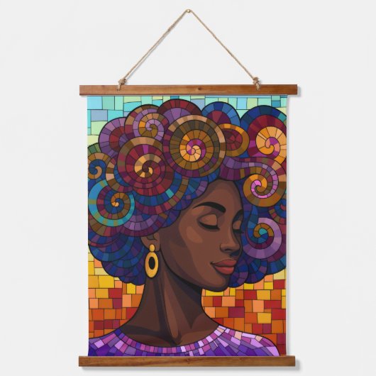 ウォールアートとデコ 吊り下げ型タペストリー (正面)