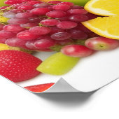 ウォールアートのエキゾチックなフルーツのポスター ポスター (角)