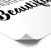 ウォールアートやる気を起こさせる引用文 – グッドモーニング ポスター (角)