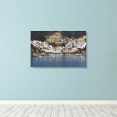 ウォールアートカタリナアイランド キャンバスプリント (インサイチュ (ウッドフロア))