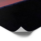 ウォールアートサンセットテキサス州ヒルカントリーポスター ポスター (角)