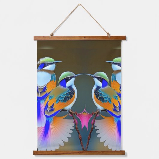 ウォールアートデコールタペストリー 吊り下げ型タペストリー (正面2)