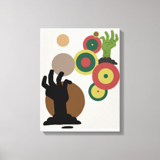 ウォールアートデザイン キャンバスプリント