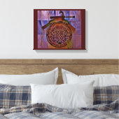 ウォールアートデザイン キャンバスプリント (インサイチュ (寝室))