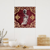 ウォールアートビクトリアンポスター ポスター (キッチン)