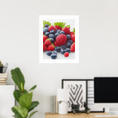 ウォールアートフルーツポスター ポスター (ホームオフィス)