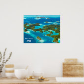 ウォールアートベラウ諸島1783 ポスター (キッチン)