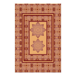 ウォールアートポスター桃と鳩 ポスター