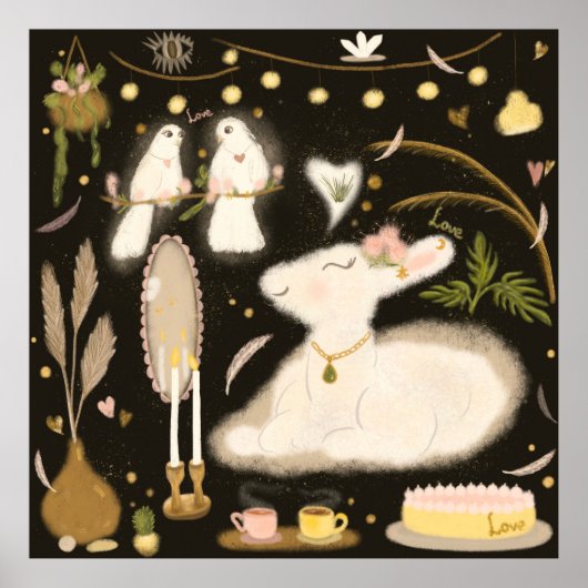 ウォールアートポスター ポスター (正面)