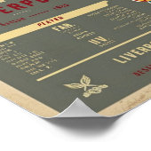 ウォールアートリバプール ポスター (角)