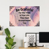 ウォールアート感動的ポスター ポスター (ホームオフィス)