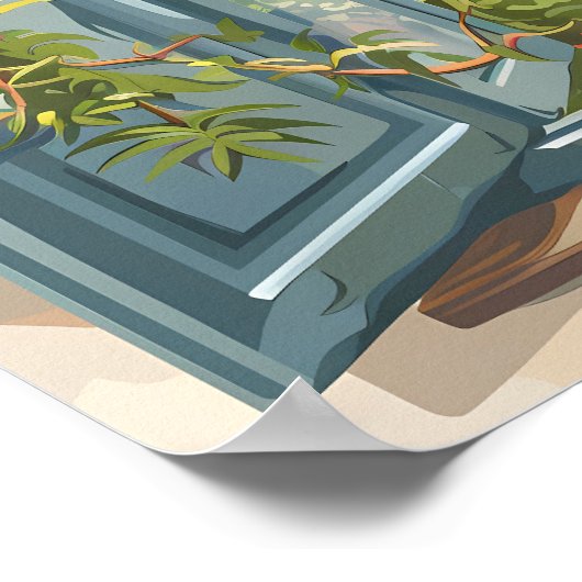 ウォールアート (角)