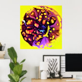 ウォールアート (ホームオフィス)