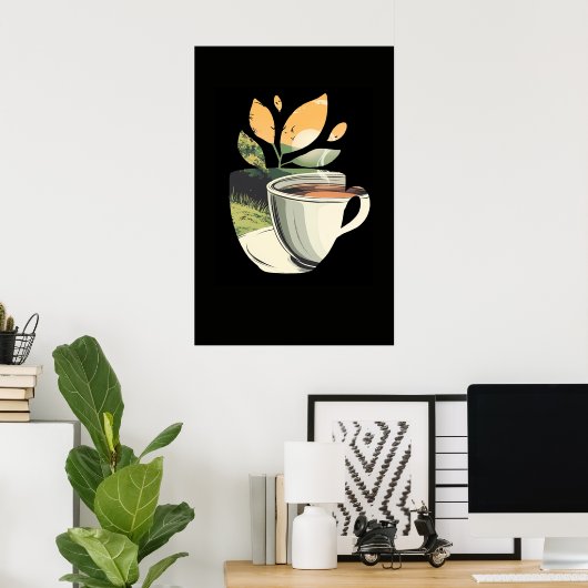 ウォールアート (ホームオフィス)