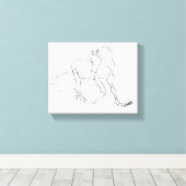 ウォールアート：アラビア語 キャンバスプリント (インサイチュ (ウッドフロア))