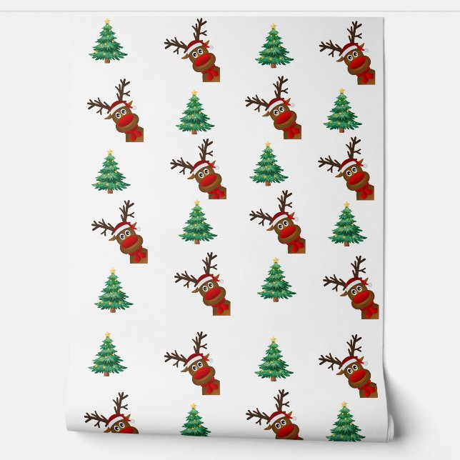 ウォールアート&デコルのクリスマスの喜び 壁紙 (ほどく)