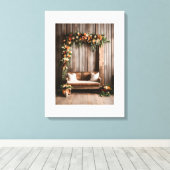 ウォールアート&デコル キャンバスプリント (インサイチュ (ウッドフロア))