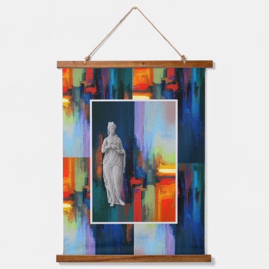 ウォールアート&デコル>タペストリー 吊り下げ型タペストリー (正面)