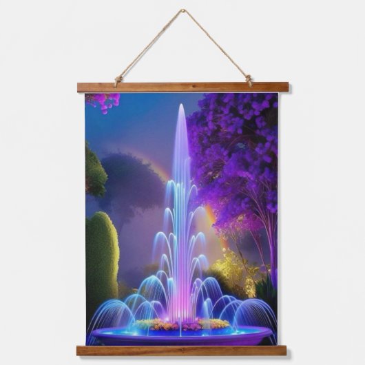 ウォールアート&デコル>タペストリー 吊り下げ型タペストリー (正面)
