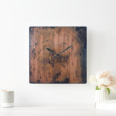 ウォールアート&デコル>時計 スクエア壁時計 (ホーム)