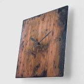 ウォールアート&デコル>時計 スクエア壁時計 (傾斜)