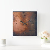 ウォールアート&デコル>時計 スクエア壁時計 (ホーム)