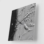 ウォールアート&デコル>時計 スクエア壁時計 (傾斜)