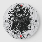 ウォールアート&デコル>時計 ラージ壁時計 (正面)