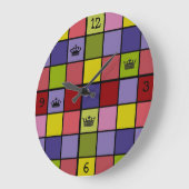 ウォールアート&デコル>時計 ラージ壁時計 (傾斜)