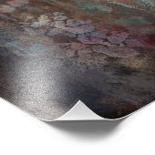 ウォールアート、レフェム、レースの奥の女性、ポスター フォトプリント            (角)