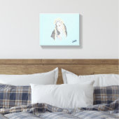 ウォールアート：ヴァージンメアリー キャンバスプリント (インサイチュ (寝室))