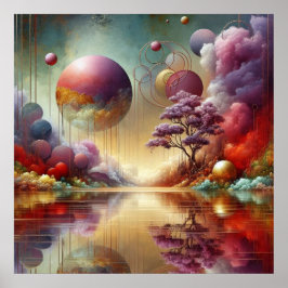 ウォールアート,抽象芸術,ポスタモダンー ポスター