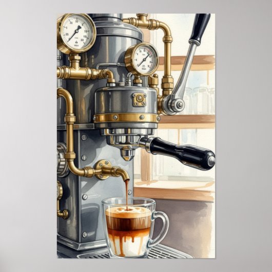 ウォールアート 朝のコーヒーの気分 (正面)