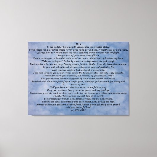 ウォールキャンバスアート&デザインスタイル キャンバスプリント (正面)