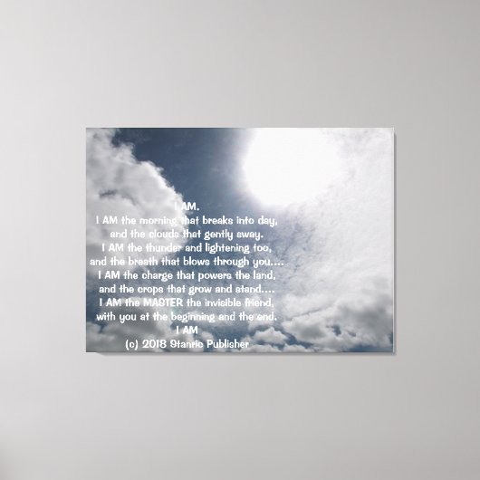 ウォールキャンバスアート&デザインスタイル キャンバスプリント (正面)