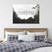 ウォールキャンバス検索詩スタイル キャンバスプリント (インサイチュ (寝室))