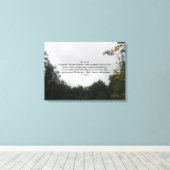 ウォールキャンバス検索詩スタイル キャンバスプリント (インサイチュ (ウッドフロア))