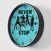 ウォールクロックジム 壁時計 (傾斜)