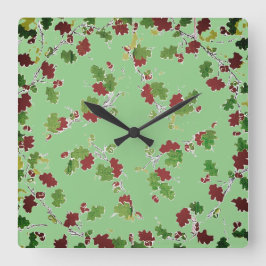 ウォールクロックデザインスタイル スクエア壁時計