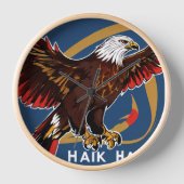 ウォールクロックバッテリ動作時読間簡単，アメリカ 壁時計 (正面)