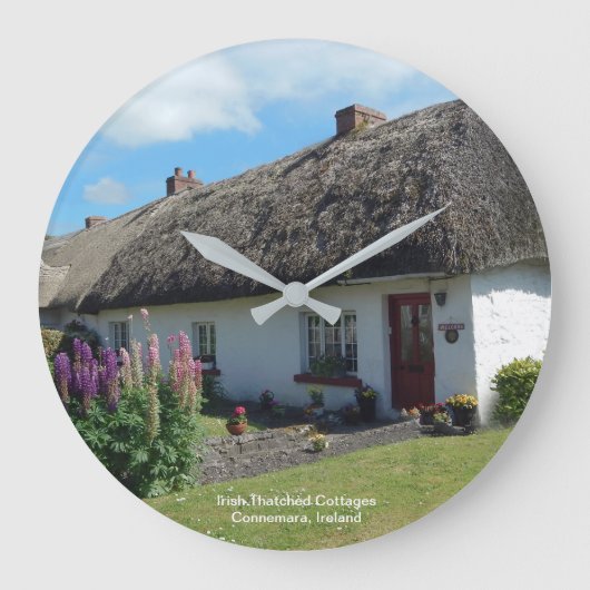 ウォールクロック用アイルランドの画像 ラージ壁時計 (正面)