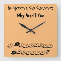 ウォールクロック頭が切れるビジネスアナリスト