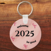 ウォールクロック2025 キーホルダー (正面)