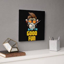 ウォールクロック2025 スクエア壁時計