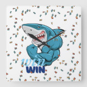 ウォールクロック2025 スクエア壁時計 (正面)