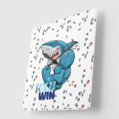 ウォールクロック2025 スクエア壁時計 (傾斜)