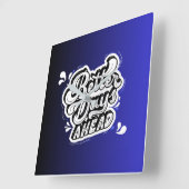 ウォールクロック2025 スクエア壁時計 (傾斜)