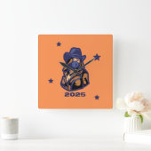 ウォールクロック2025 スクエア壁時計 (ホーム)