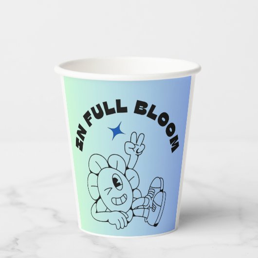 ウォールクロック2025 紙コップ (正面)